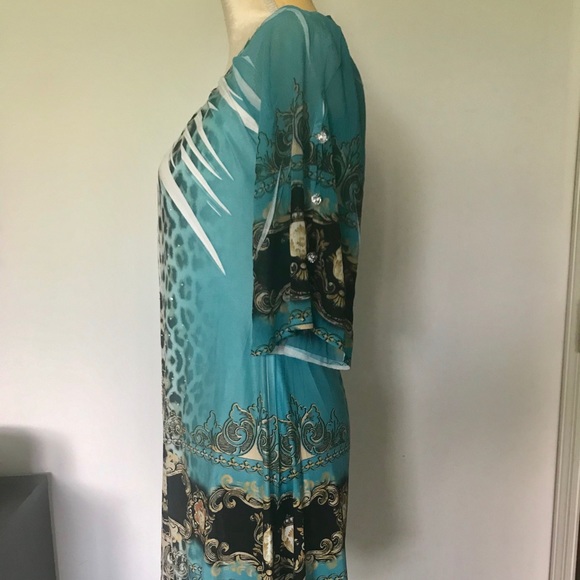 Beaded Mini Dress - Picture 3 of 6